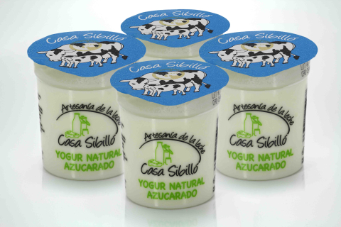 Yogur Natural Azucarado (pack de 4)